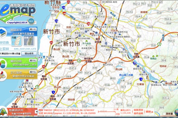 國土測繪中心「臺灣通用電子地圖加值應用及管理維護平台」